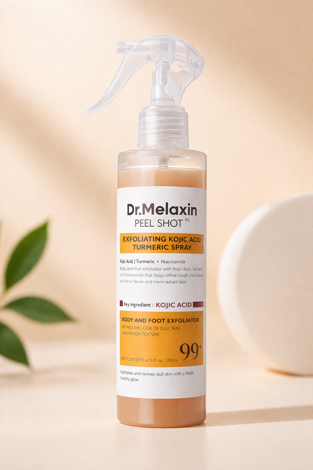 Dr. Melaxin Peel Shot - Exfoliante Corporal Kojic + Turmeric
