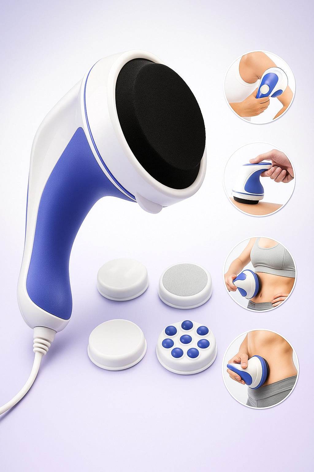 Lipo Relax 5-en-1 - Masajeador Corporal Reductor de Medidas - Tienda Garden