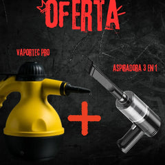 ¡Oferta Navideña! - VaporTec Pro™  + Aspiradora 3 en 1 [REGALO] - Últimas unidades en stock .