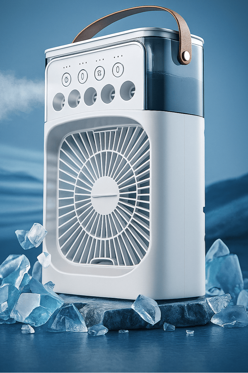 HumiTech 3 en 1 - Ventilador & A/C & Humidificador