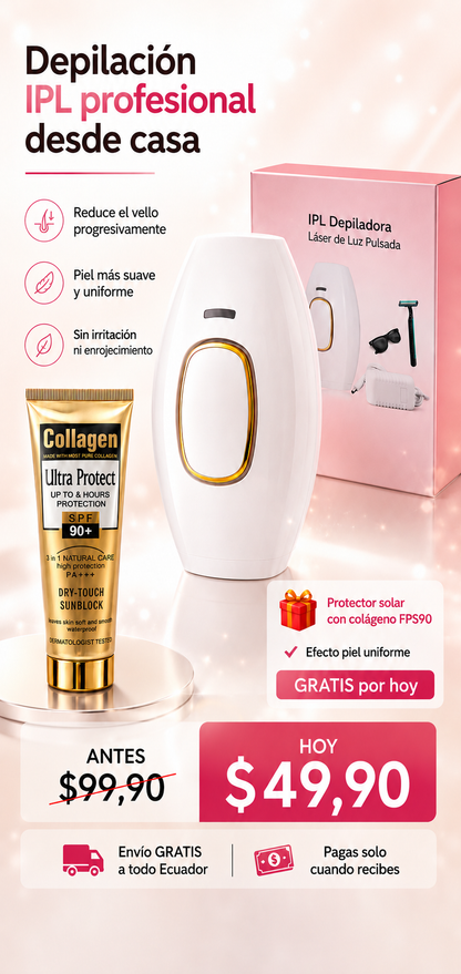 🥇 SilkLaser Pro + Collagen SPF 90+1
