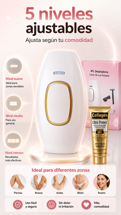 🥇 SilkLaser Pro + Collagen SPF 90+1