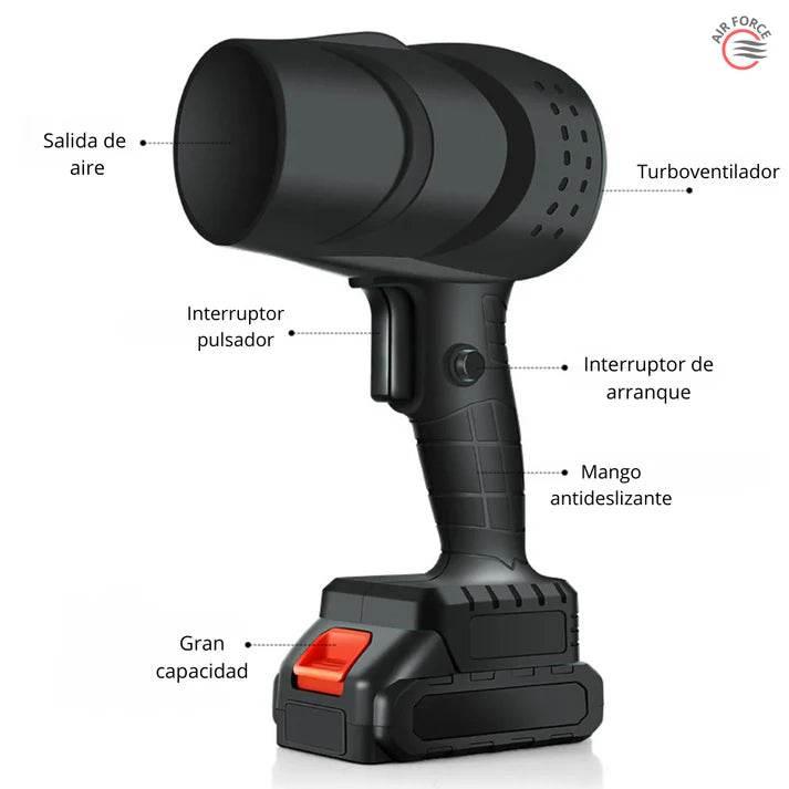 AirJet Max™ - Pistola Sopladora De Aire 48V - Tienda Garden