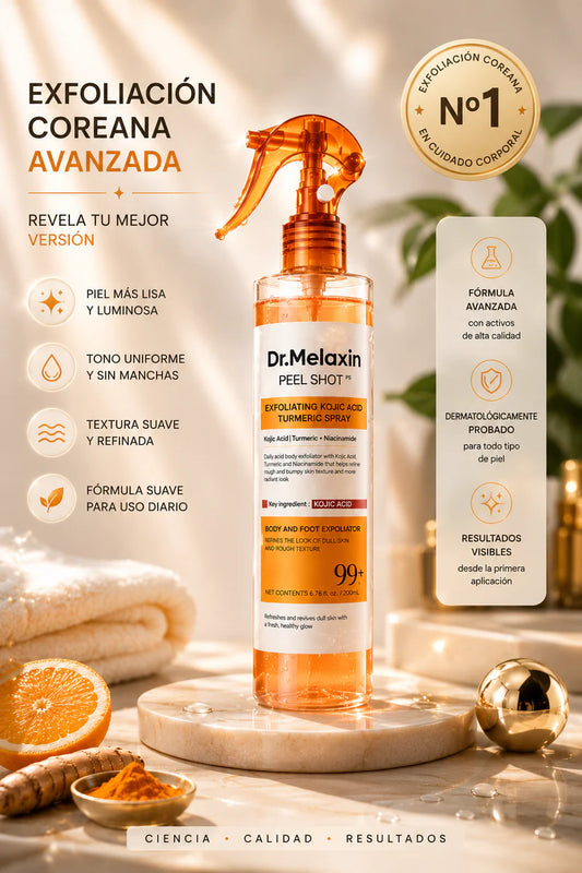 Dr. Melaxin Peel Shot - Exfoliante Corporal Kojic + Turmeric