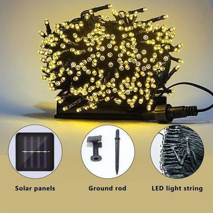 COMBO NAVIDAD: Proyector + Luces Solares Inteligentes - ¡Oferta Black Friday Limitada! - Tienda Garden