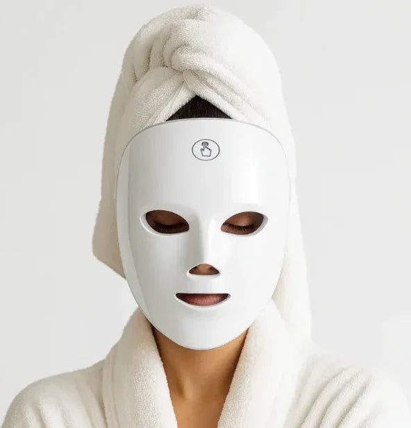 Kit Facial LED 💎 - LumiSkin Pro + Masajeador Lifting LED - Tienda Garden